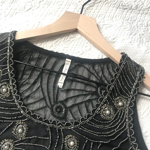 Anthropologie Willow & Clay Beaded Tank 💫 - Picture 3 of 4